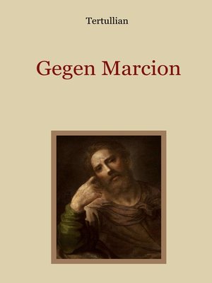cover image of Gegen Marcion
